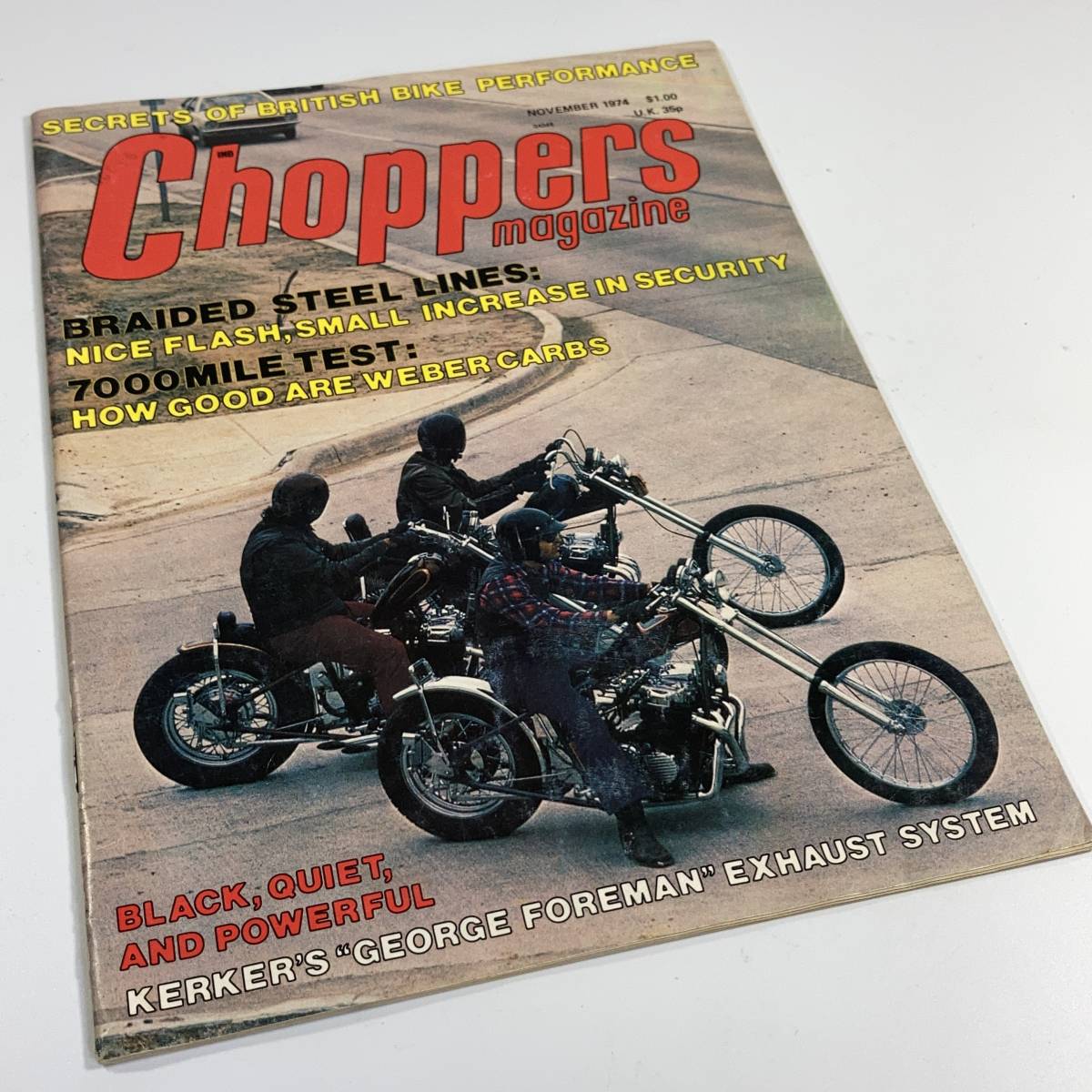 70s チョッパー 雑誌 Chopper マガジン ビンテージ ハーレー ショベル ハーレー ナックル パン トライアンフ CB750 ガレージ ホンダ ボバー_画像1