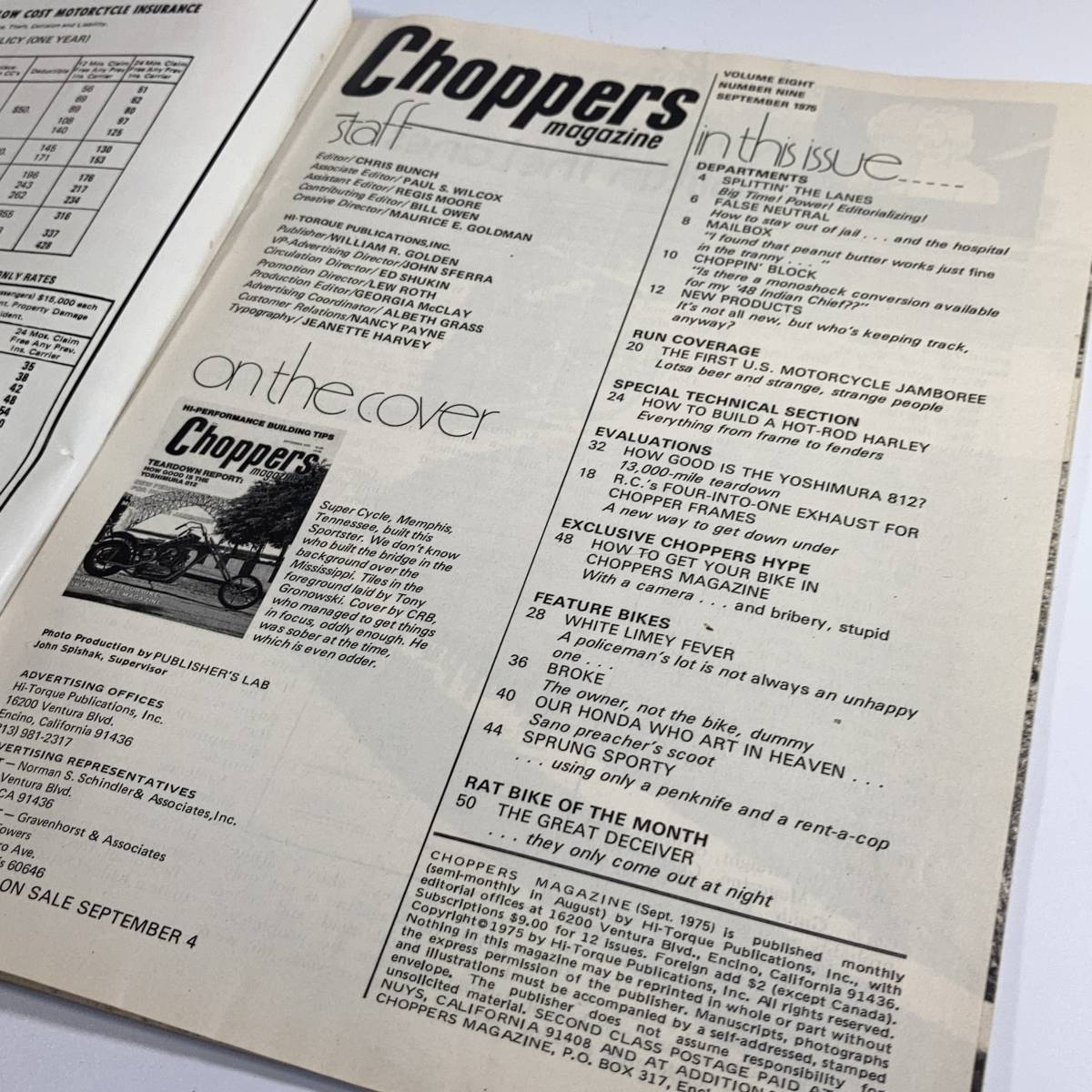 70s チョッパー 雑誌 Chopper マガジン ビンテージ ハーレー ショベル ハーレー ナックル パン トライアンフ CB750 ホンダ ガレージ ボバー item details | Yahoo! JAPAN Auction | One Map by FROM JAPAN 70s チョッパー 雑誌 Chopper マガジン ビンテージ ハーレー ショベル ハーレー ナックル パン トライアンフ CB750 ホンダ ガレージ ボバー item details | Yahoo! JAPAN Auction | One Map by FROM JAPAN