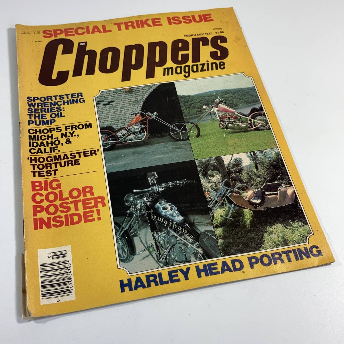 70s chopper magazine Chopper magazine Vintage Harley Harley Knuckle bread shovel Triumph CB750 Honda garage bo bar 