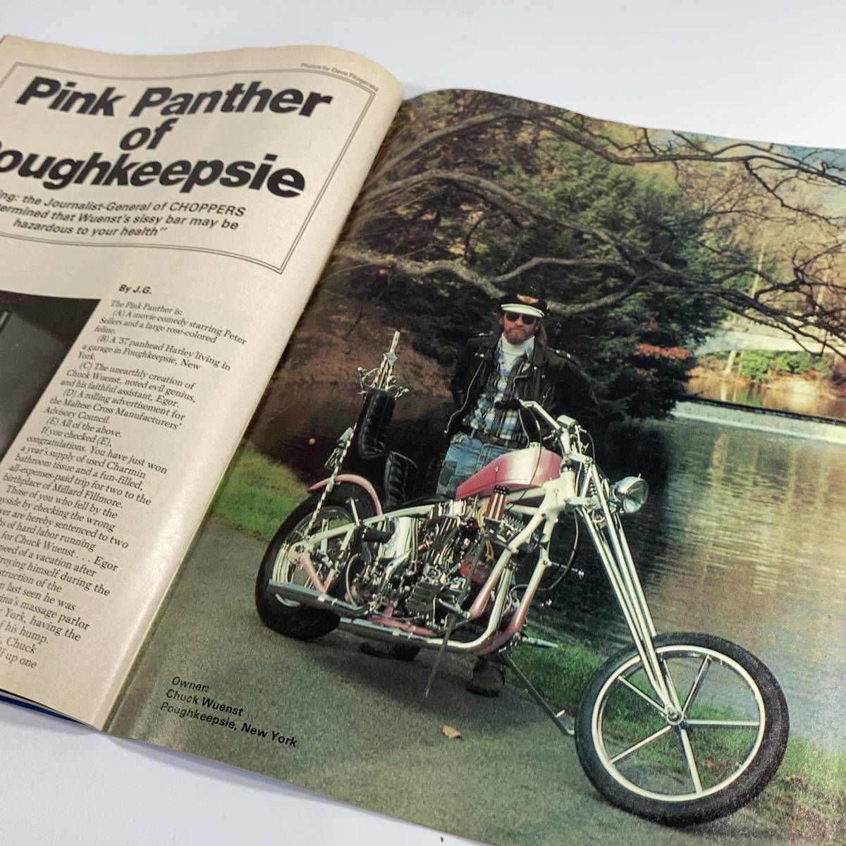 70s chopper magazine Chopper magazine Vintage Harley Harley Knuckle bread shovel Triumph CB750 Honda garage bo bar 