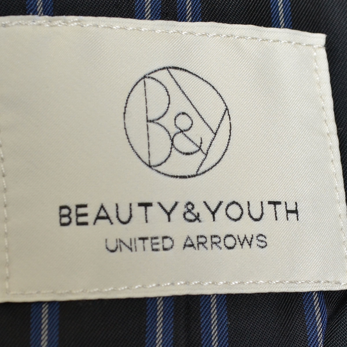 □351132 BEAUTY&YOUTH ビューティアンドユース BY UNITED ARROWS ユナイテッドアローズ □コート ウール混 チェスターコート S レディース_画像8