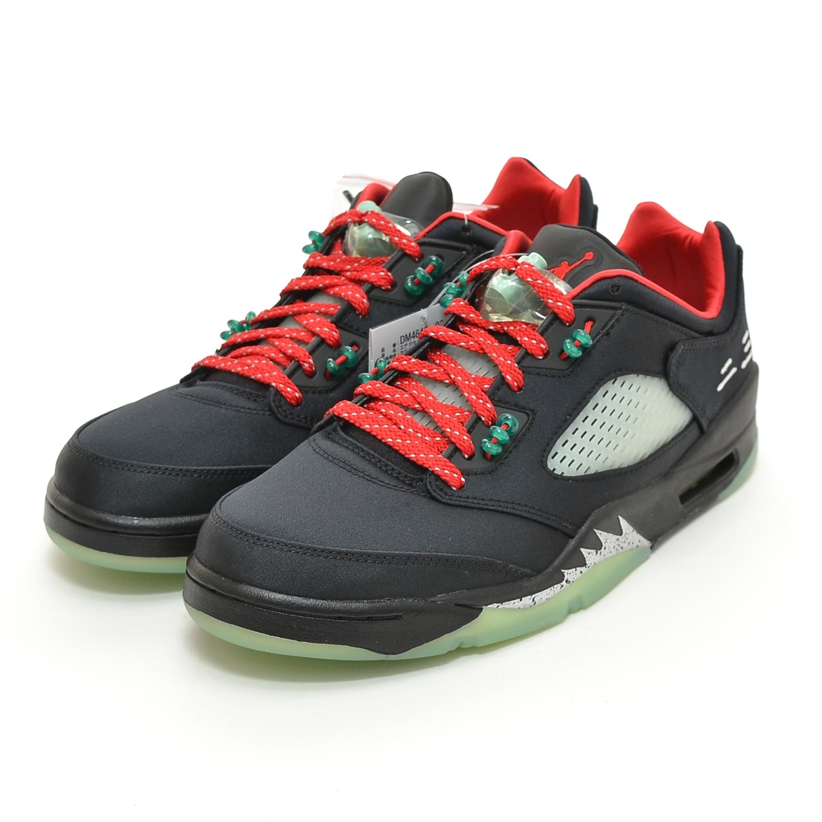 ●444303 未使用品 NIKE × CLOT ナイキ クロット スニーカー ●AIR JORDAN 5 LOW Anthracite エアジョーダン5 DM4640-036 サイズ28.0cm_画像1