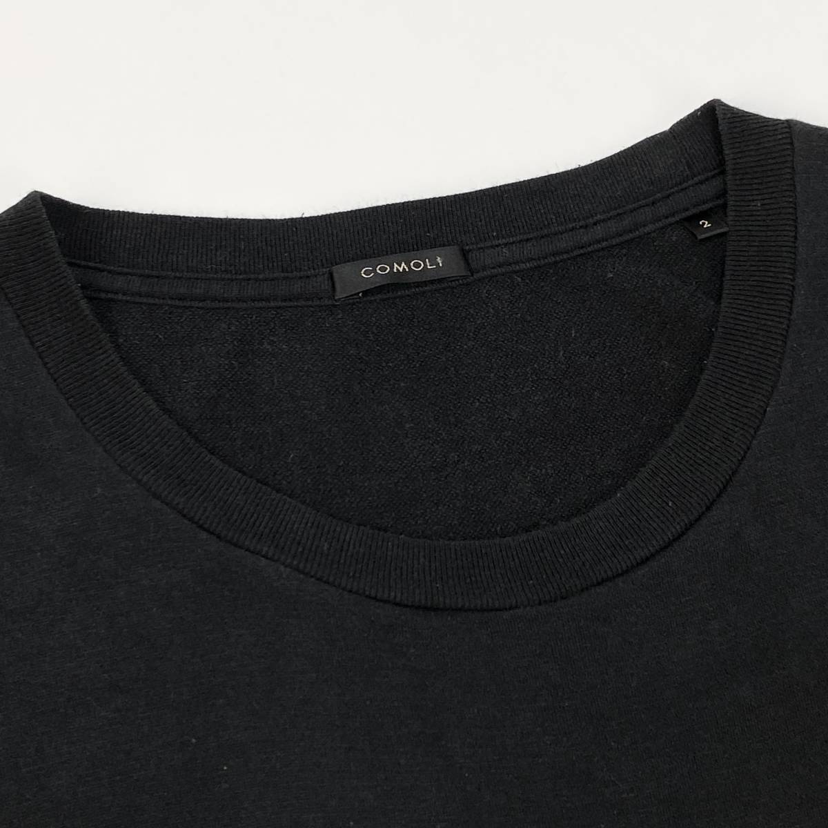 COMOLI / コモリ 18SS コットンシルク裏毛ノースリーブ M01 COMOLI / コモリ 18SS コットンシルク裏毛ノースリーブ M01