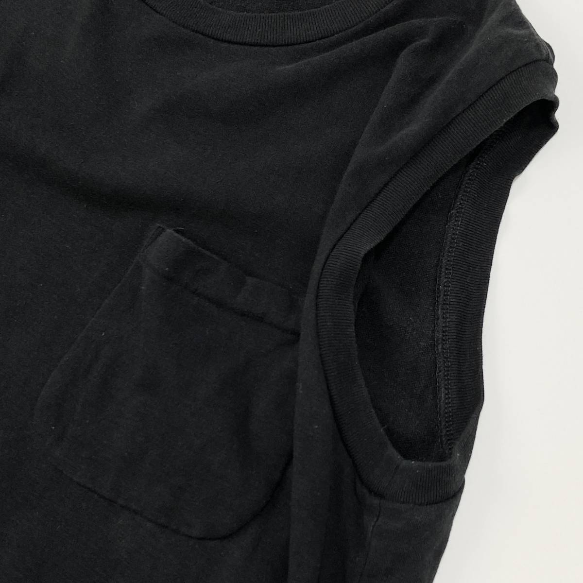 COMOLI / コモリ 18SS コットンシルク裏毛ノースリーブ M01 COMOLI / コモリ 18SS コットンシルク裏毛ノースリーブ M01