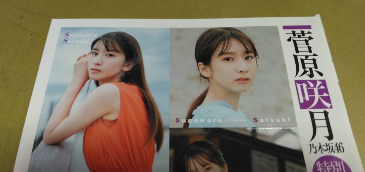  Nogizaka 46.... month Special made gravure sticker unused 