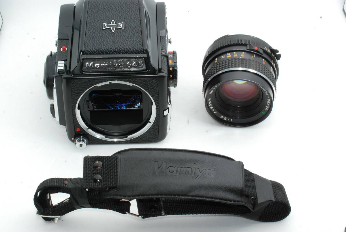 ☆完動品☆ MAMIYA マミヤ M645 / MAMIYA-SEKOR C 80mm f/2.8 ☆動画