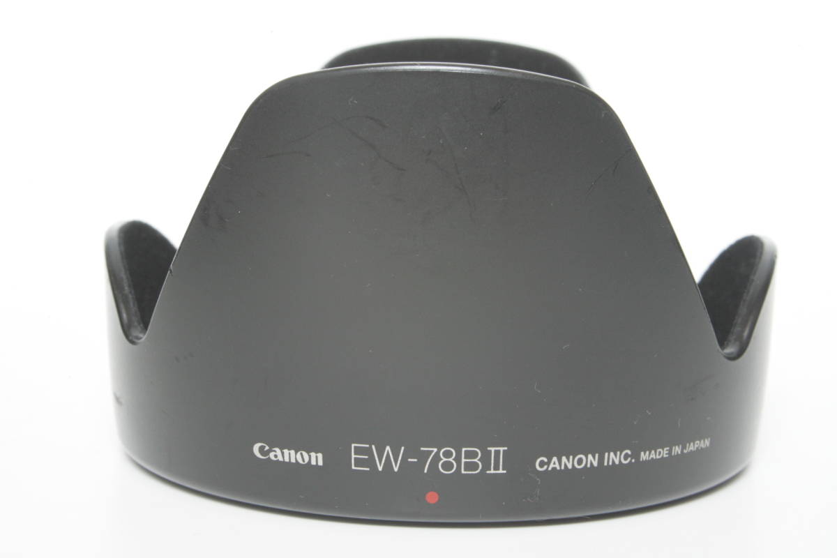 キャノン 　花形レンズフード　 EW-78BⅡ　EF28-135mm F3.5-5.6 IS USM用　バヨネット式 　中古品_画像2