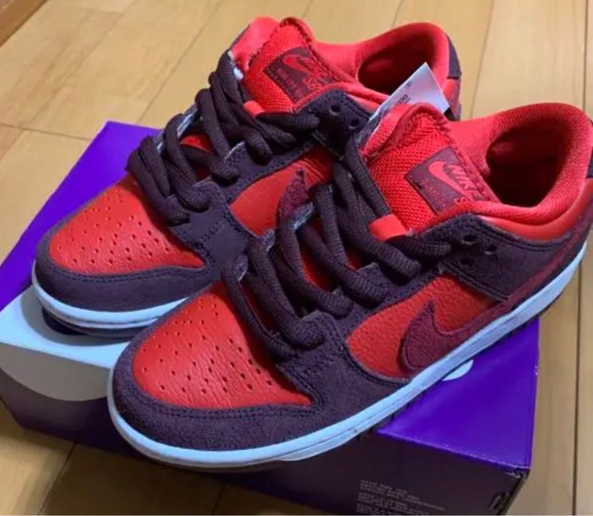 新品 NIKE SB Dunk Low Cherry 23cm ダンク チェリー