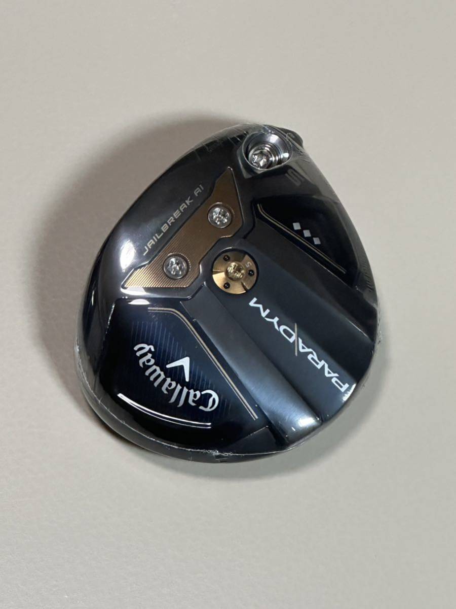 新品 5W パラダイム トリプルダイヤモンド フェアウェイウッドヘッド