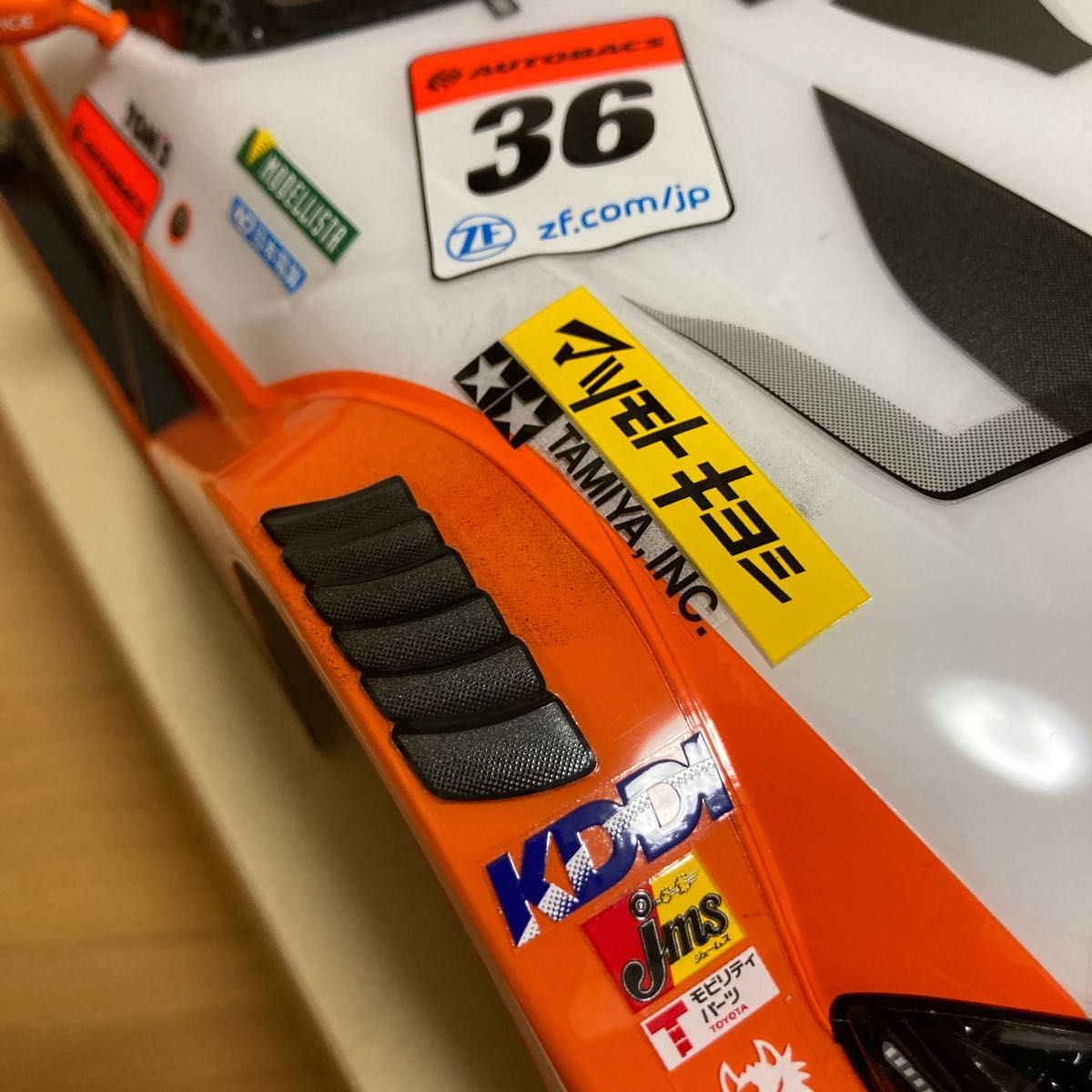 タミヤ 1/10 ボディ au TOM'S GR Supra SP1678 スープラ 塗装 タミヤ 1/10 ボディ au TOM'S GR Supra SP1678 スープラ 塗装