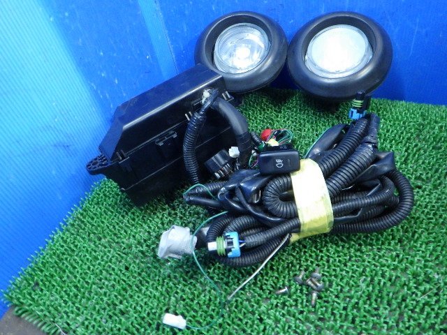 B] Daihatsu original OP option Cibie CIBIE 026719 foglamp left right set bezel cover Harness switch attaching S321V S331V Hijet 