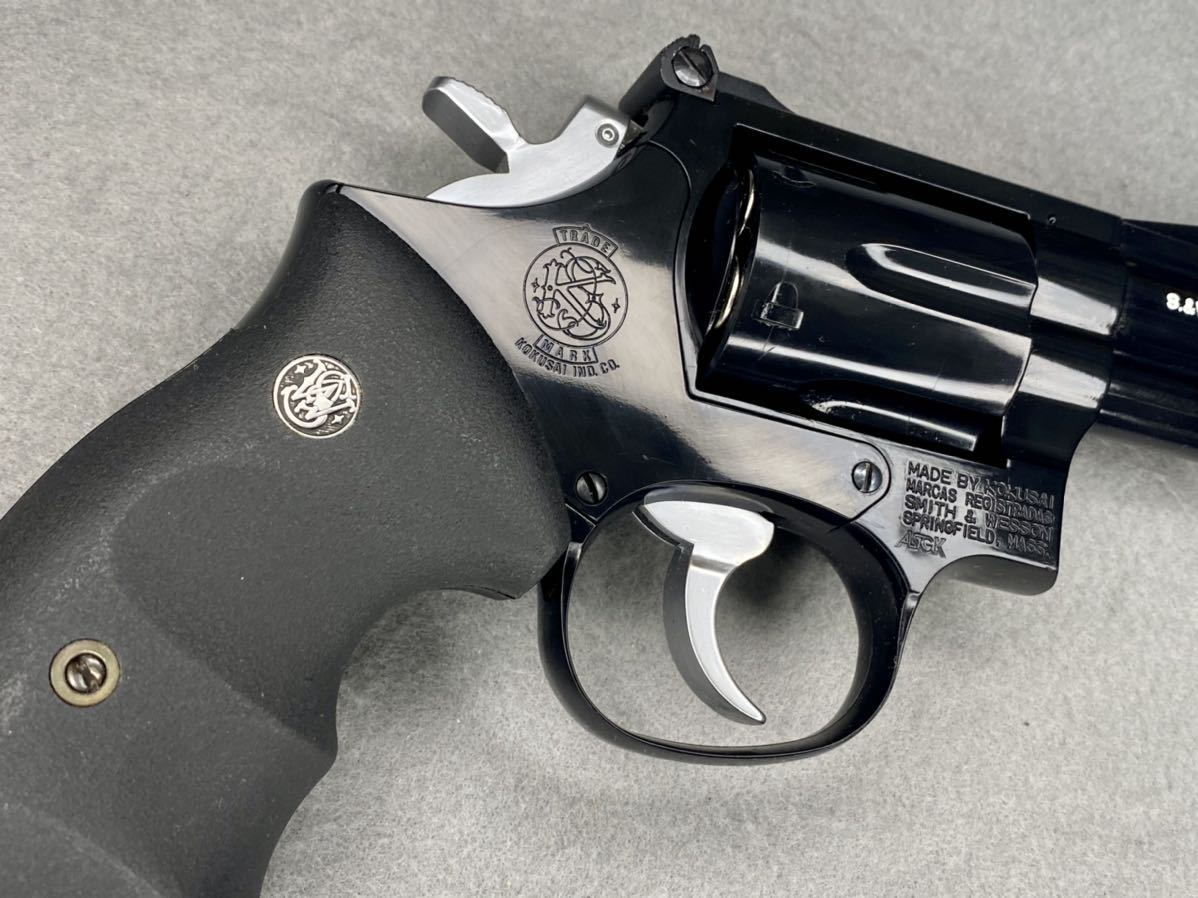 完動美品 コクサイ S&W M19 貫通シリンダー 357 マグナム 2 5 完動美品 コクサイ S&W M19 貫通シリンダー 357 マグナム 2 5