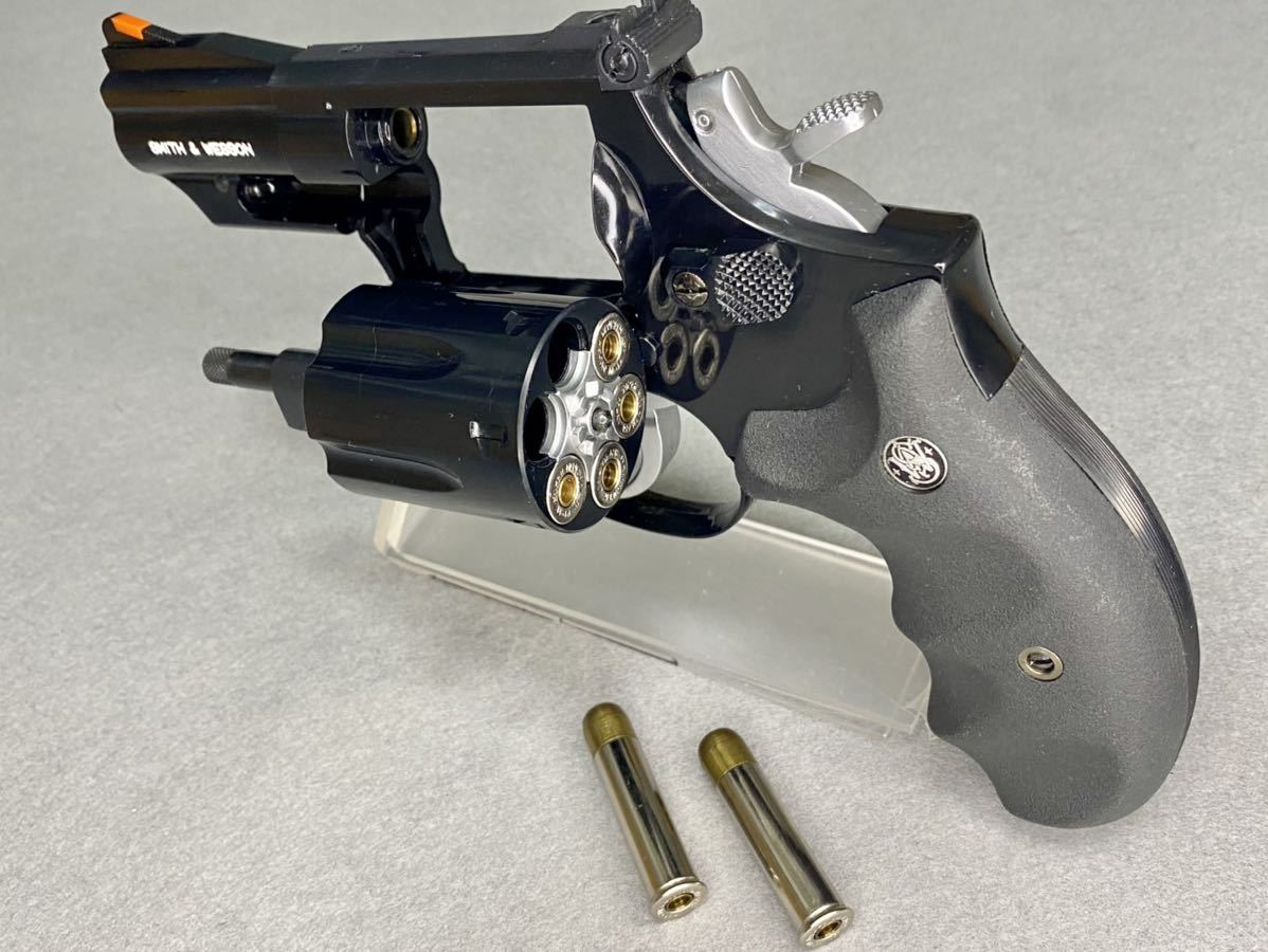 完動美品 コクサイ S&W M19 貫通シリンダー 357 マグナム 2 5 完動美品 コクサイ S&W M19 貫通シリンダー 357 マグナム 2 5