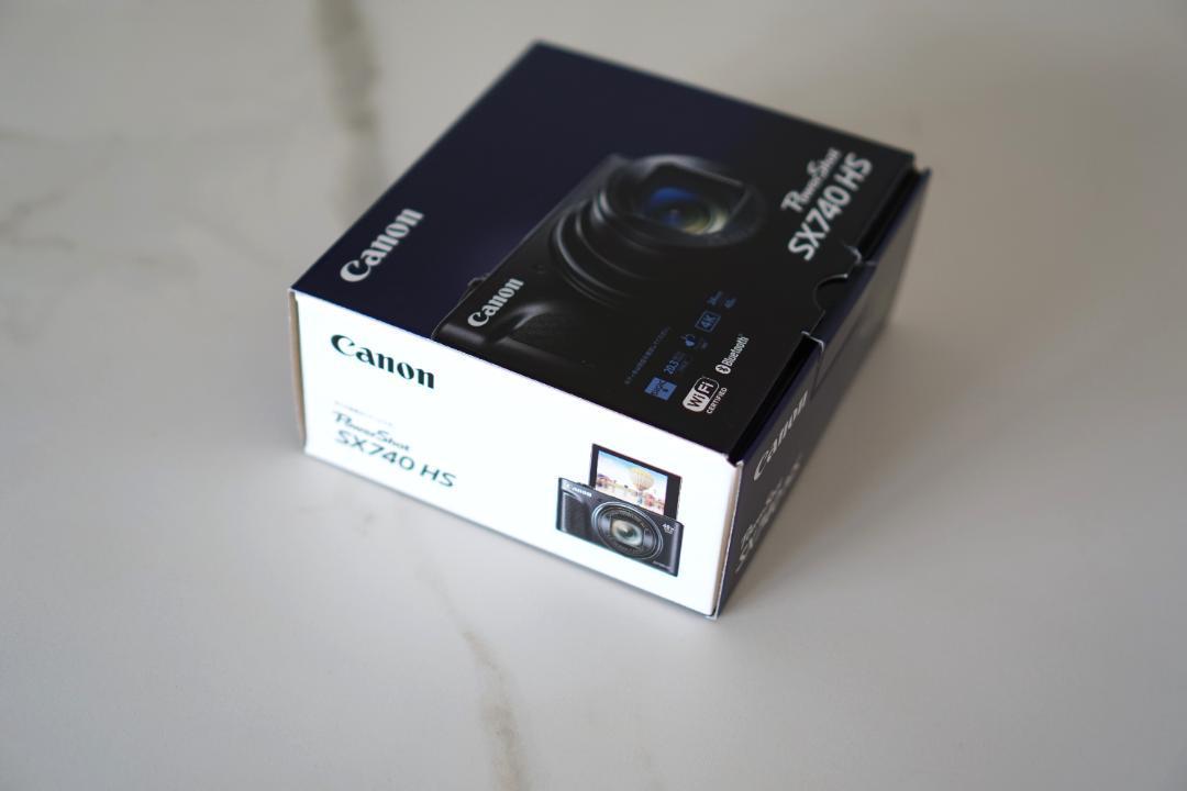 新品・未使用】キャノン Canon PowerShot SX740 HS BK ブラック