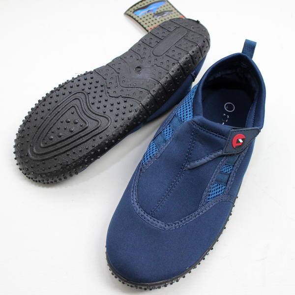 S(23-24cm) для взрослых пляжные сандалии FineJapan штраф Japan BS-8168 темно-синий 