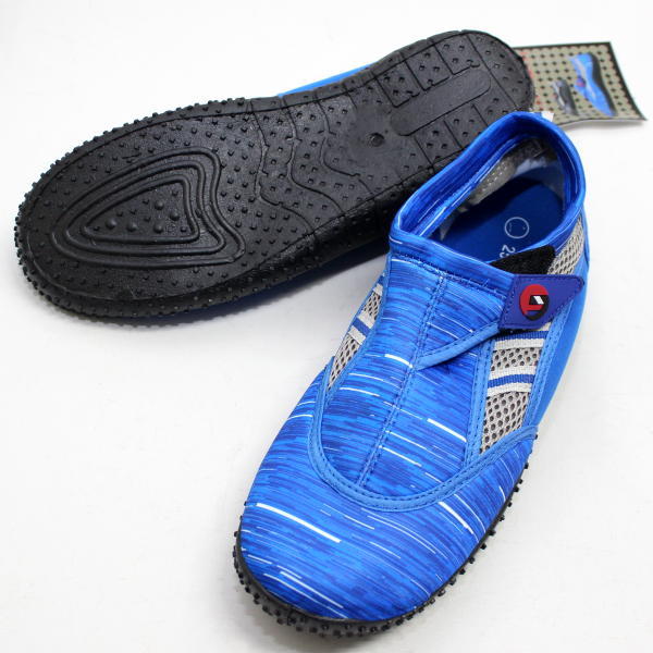 SS(22-23cm) для взрослых пляжные сандалии FineJapan штраф Japan BS-8168 BL мрамор ( синий )