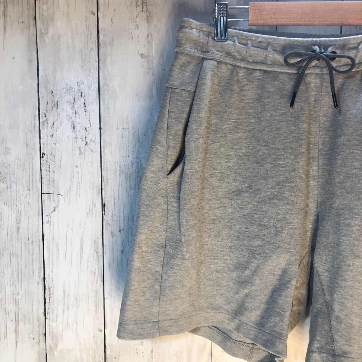 NIKE ナイキ メンズ L スウェット ショートパンツ 無地 ロゴ ネイビー