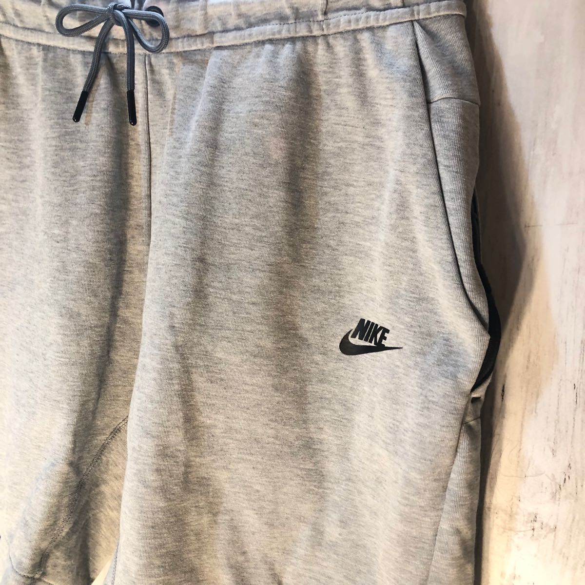 NIKE ナイキ メンズ L スウェット ショートパンツ 無地 ロゴ ネイビー