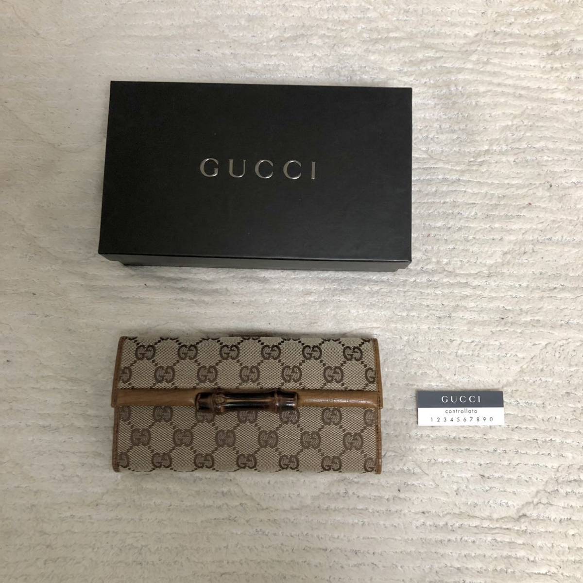 ☆GUCCI グッチ☆バンブー 長財布 未使用♪ | transparencia.coronango