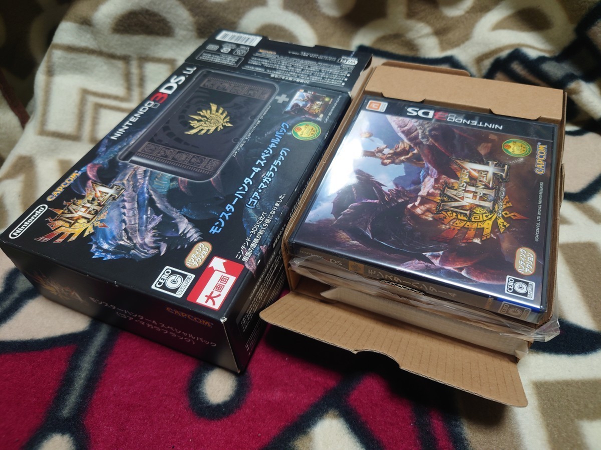 未使用未通電品 ニンテンドー 3DS LL モンスターハンター4スペシャル