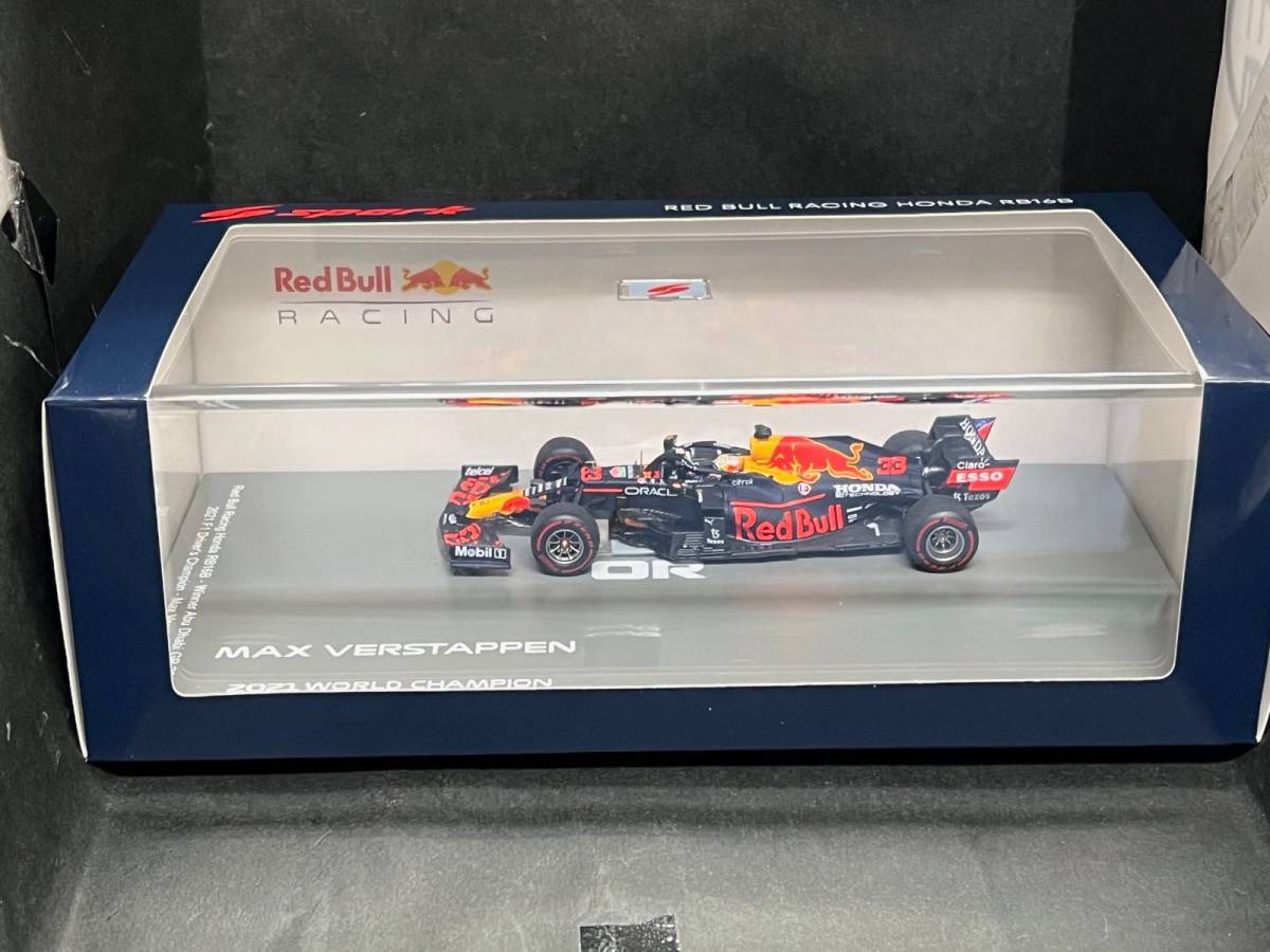 SPARK 1/43 S7861 レッドブルレーシング ホンダ RB16B アブダビGP 優勝 ワールドチャンピオン 2021 #33 M.フェルスタッペンの画像1