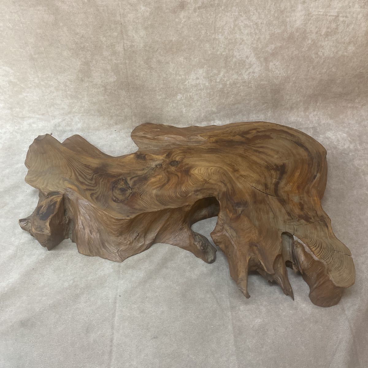 木製花台 置物台 大型 45cm - 置物
