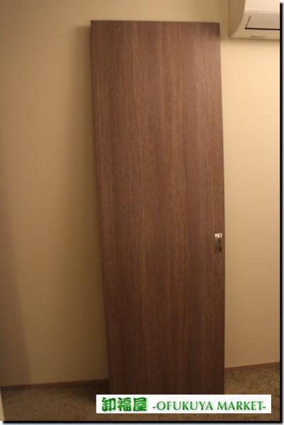 新しいスタイル 14559□室内用 引き戸 スライドドア 木製 W680□展示品