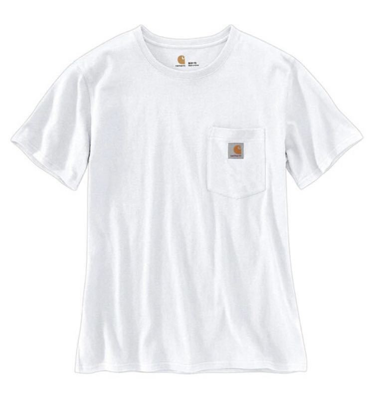 carhartt WOMENS WORKWEAR S/S POCKET T-SHIRT white カーハート レディース ポケットTシャツ_画像4