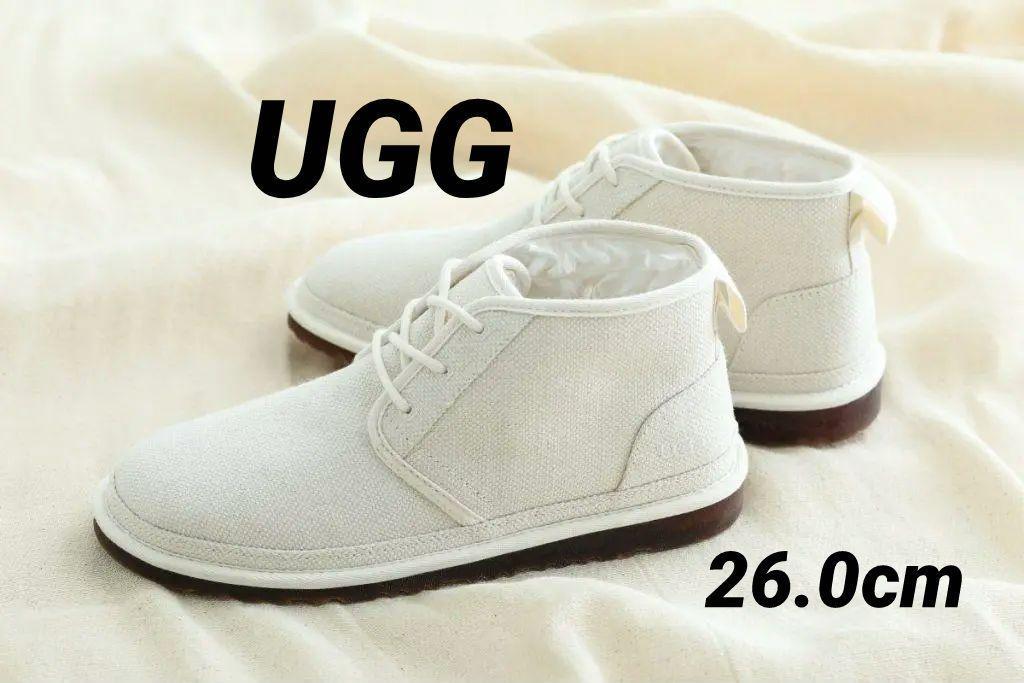 新品　アグ (UGG) メンズ　ブーツ ニューメル ナチュラル　サイズ26.0