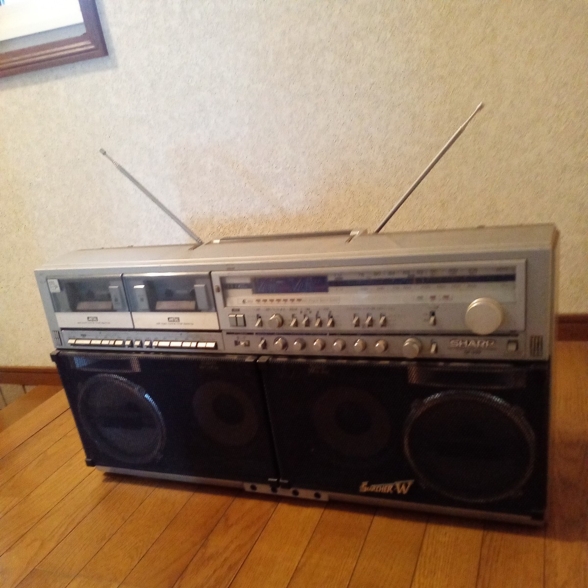 昭和シャープ SHARPダブルラジカセGF-999 | normanhubbard.com
