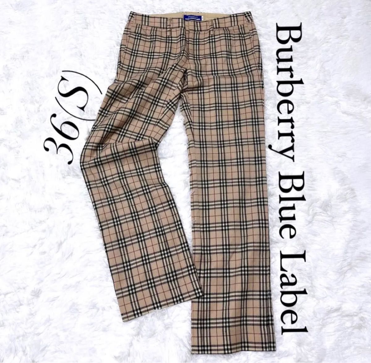 Burberry Blue Label バーバリーブルーレーベル ノバチェック パンツ