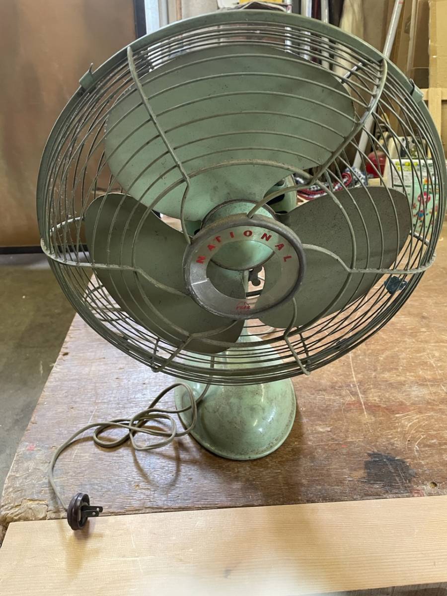 ナショナル扇風機 昭和レトロ