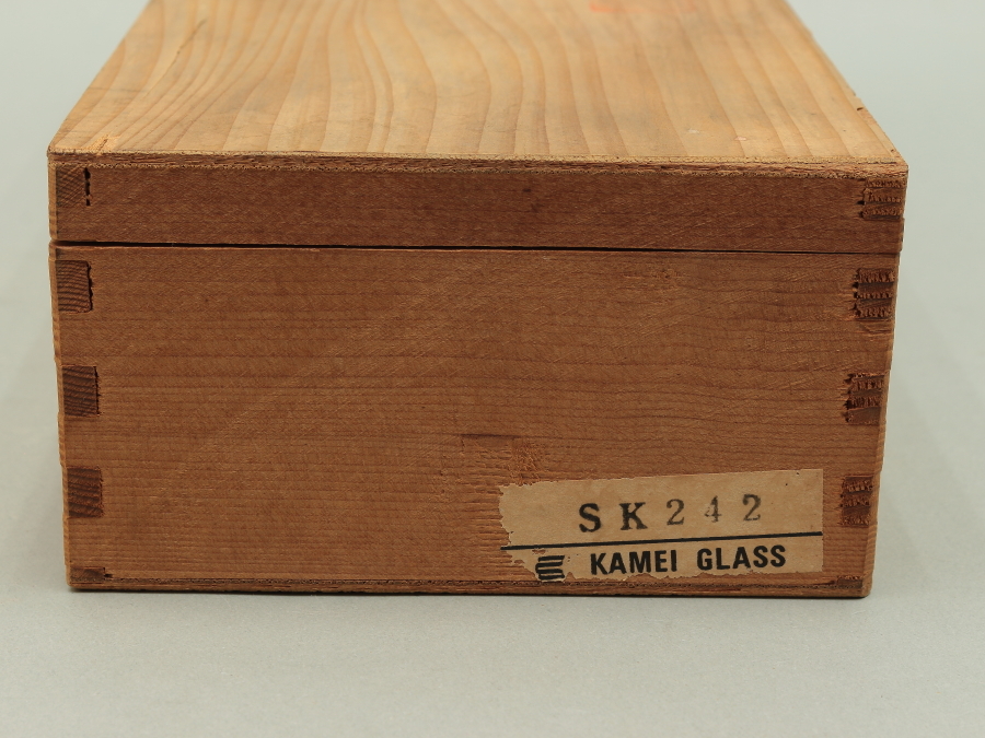 麦酒　ビール　グラス　4個　琥珀　KAMEI GLASS_画像5