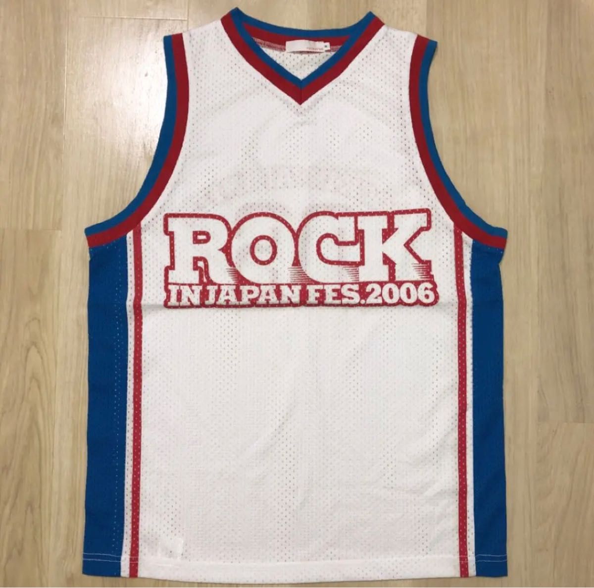 ROCK IN JAPAN FES.2006 ロックインジャパン バスケシャツ