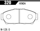 ACRE アクレ ブレーキパッド ZZC 前後セット インテグラ DC2 DB8 H7.1～H10.1 FF タイプR 96スペック 1.8L 4H車_画像2