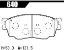 ACRE アクレ ブレーキパッド PC3200 前後セット アテンザスポーツワゴン GY3W H14.5～H20.1 23C/23S/23EX/23SS 2.3L 標準18インチ除く_画像2