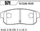ACRE アクレ ブレーキパッド レーシングプロ リア用 プリメーラワゴン WHP12 WTP12 H13.1~H17.12 FF 2.0L ACRE アクレ ブレーキパッド レーシングプロ リア用 プリメーラワゴン WHP12 WTP12 H13.1~H17.12 FF 2.0L
