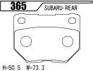 ACRE アクレ ブレーキパッド ZZC 前後セット インプレッサ GC8 H10.3～ 4WD 22B Stiバージョン 2.2L クーペ フロント:4pot リア:2pot_画像3