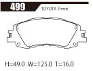 ACRE アクレ ブレーキパッド ライトスポーツ フロント用 ヤリス MXPA15 R2.2～ 4WD 1.5L_画像2