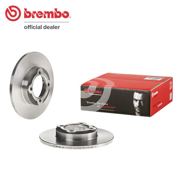 brembo ブレンボ ブレーキローター フロント用 ムーヴ L600S H7.8～H10.9 NA_画像1