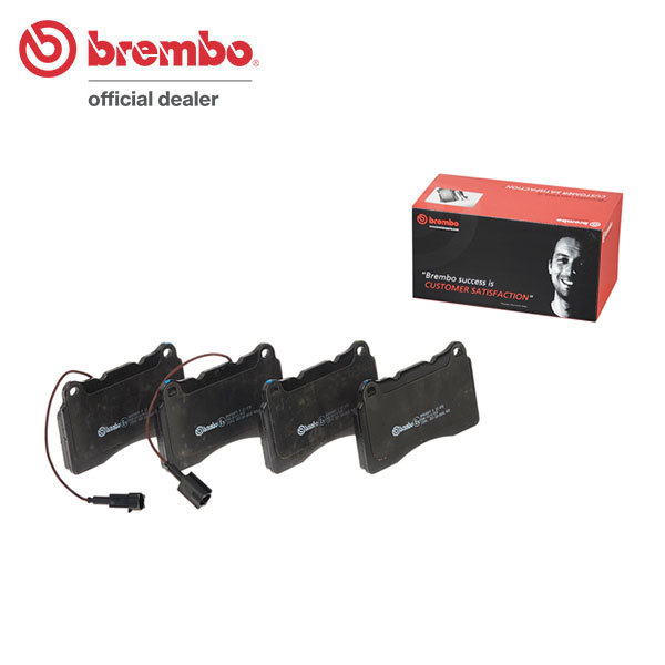 brembo ブレンボ ブラックブレーキパッド フロント用 アルファロメオ アルファ159 93922 H20.3～ 2.2 JTS TI ～7115379 Brembo_画像1
