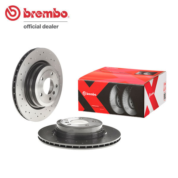 brembo ブレンボ エクストラブレーキローター リア用 BMW 3シリーズ (E93) WL35 DX35 H22.5～ 335i/カブリオレ クーペ_画像1