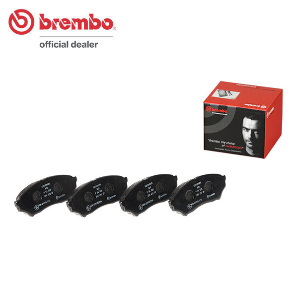 brembo ブレンボ ブラックブレーキパッド フロント用 パジェロミニ H51A H56A H9.6～H10.8_画像1