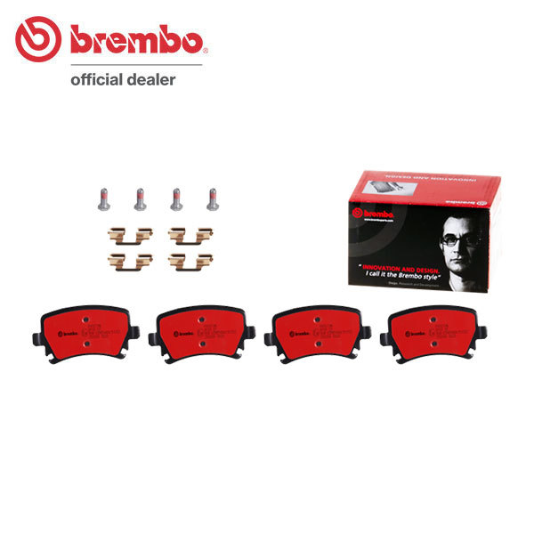 brembo ブレンボ セラミックブレーキパッド リア用 アウディ A6オールロードクワトロ 4FBVJA H18.8～H24.8 4.2 FSI 1KD_画像1