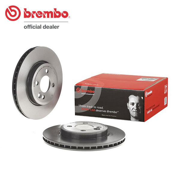 brembo ブレンボ ブレーキローター フロント用 ミニ (R55) ML16 H19.10～H22.4 クーパー クラブマン JCWスポーツブレーキ除く 「かわいい～！」