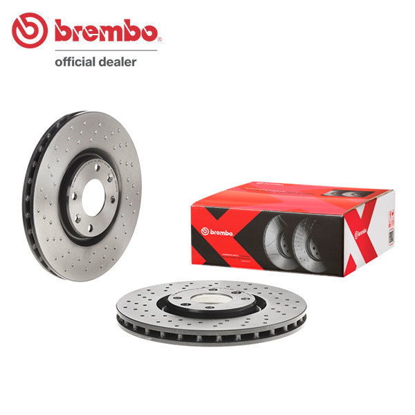 brembo ブレンボ エクストラブレーキローター フロント用 シトロエン DS5 B85F02 H24.8～ ターボ 1.6L_画像1