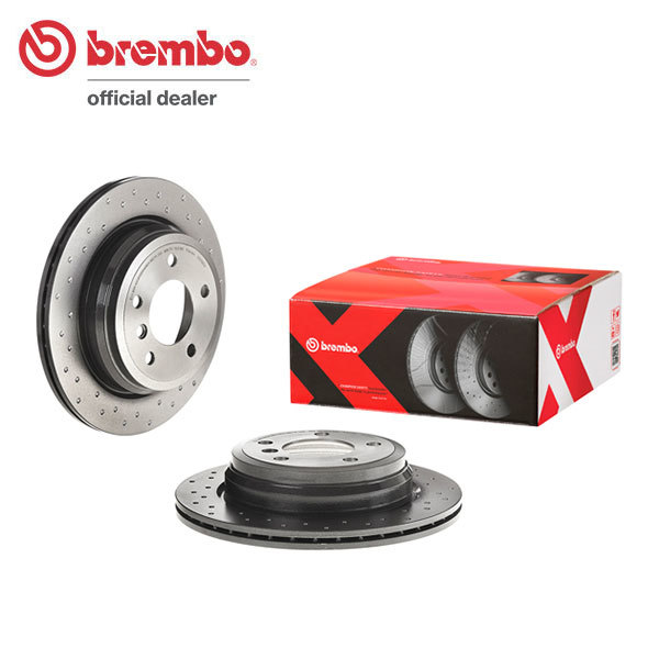 brembo ブレンボ エクストラブレーキローター リア用 BMW 3シリーズ (E91) UT25 H22.5～ 325i ツーリング BMWパフォーマンスブレーキ除く_画像1