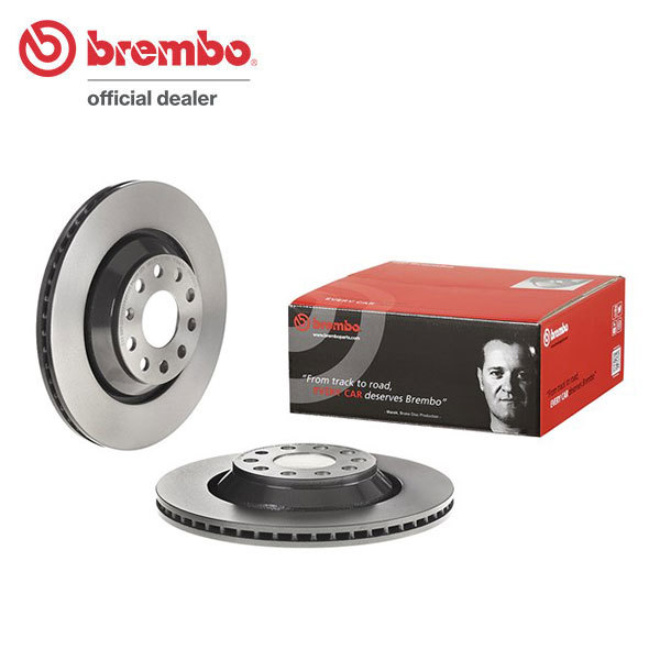 brembo ブレーキローター リア用 フォルクスワーゲン パサートヴァリアント (B6) 3CAXZF H18.4～H22.3 V6 4モーション 3.2L ワゴン_画像1