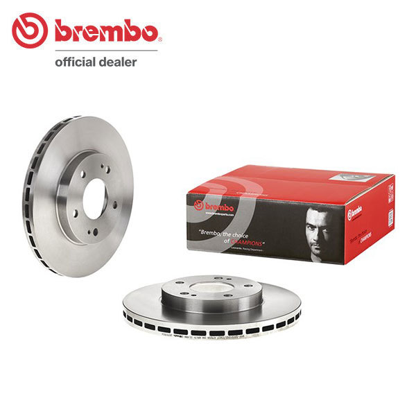 brembo ブレンボ ブレーキローター フロント用 ランサーエボリューション5/6 CP9A H10.2～H12.3 RS(T.マキネン仕様含む) 15インチ_画像1