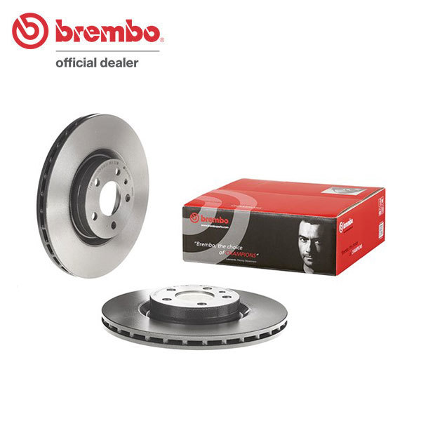 brembo ブレンボ ブレーキローター フロント用 アルファロメオ アルファ147 937AB H13.12～ 2.0 ツインスパーク(TI含む)_画像1
